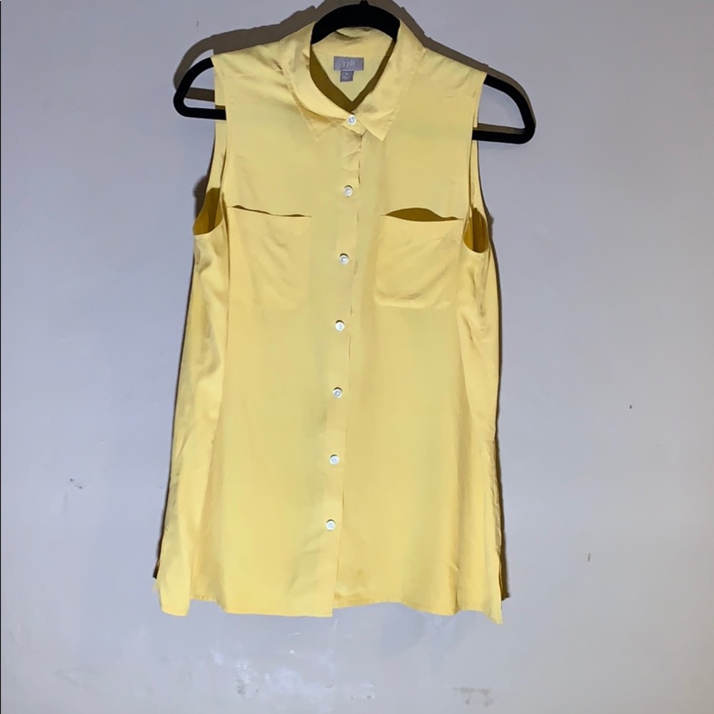 Yellow blouse
